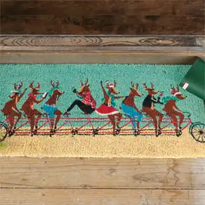 Riding Reindeer Estate Mat