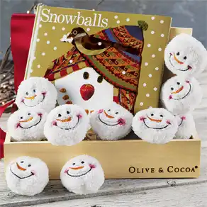 Snowballs & Storybook Play Set