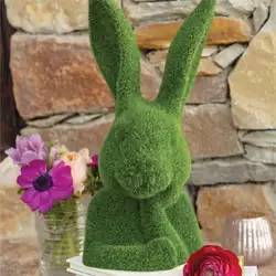 Thinker Garden Bunny