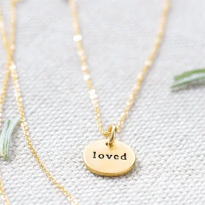 Loved Circle Necklace