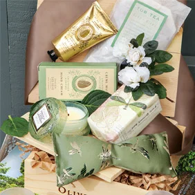 Lavender Dragonfly Spa Crate