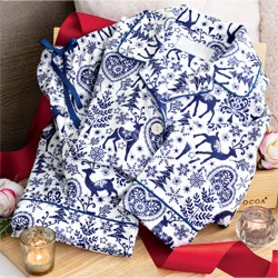 Snow & Stags Flannel Pajamas