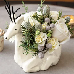 Ceramic Deer Fleur