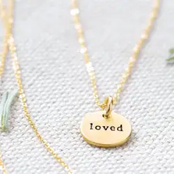 Loved Circle Necklace