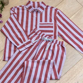 Bella Striped Pajamas