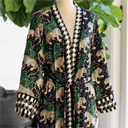 Jungle Leopard Robe