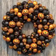 Halloween Ornament Wreath