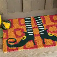 Witch's Legs Door Mat