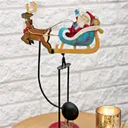 Santa's Sleigh Kinetic Sculpture