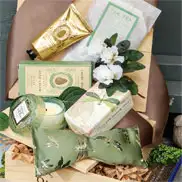 Lavender Dragonfly Spa Crate