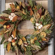 Harvest Bounty Preserved Wreath