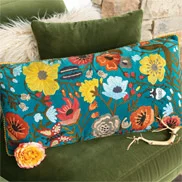 Dusk In The Garden Pillow