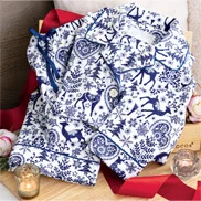 Snow & Stags Flannel Pajamas