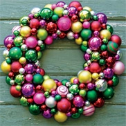 Dazzling Ornament Wreath