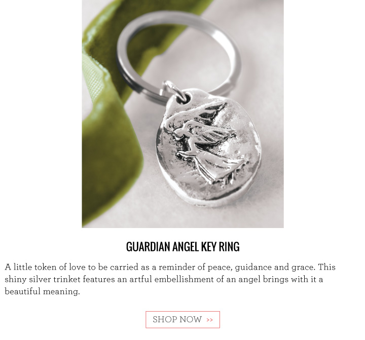 Guardian Angel Key Ring