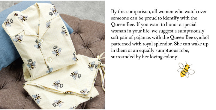 Queen Bee Cotton Pajamas