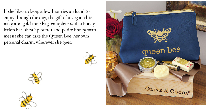 Queen Bee Beauty Bag