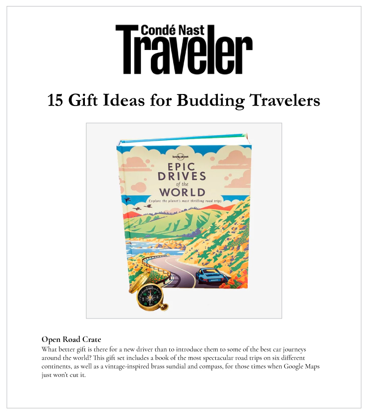 As Seen In CN Traveler online 11.12.2020