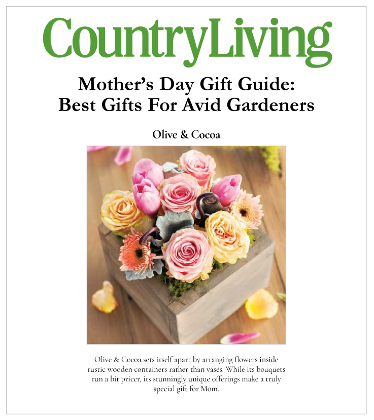 As Seen In Country Living online 05.06.2021