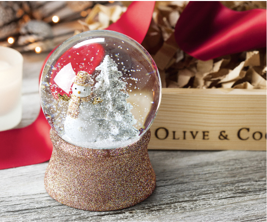 Glittered Wintertide Snow Globe