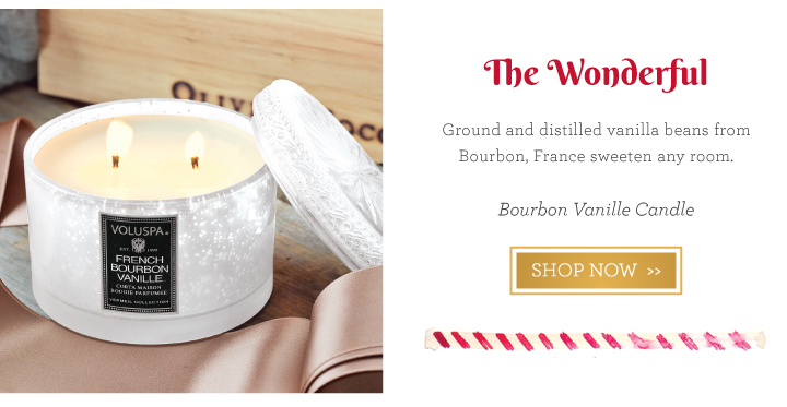 Bourbon Vanille Candle