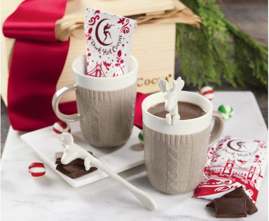 Cozy Reindeer Cocoa Set