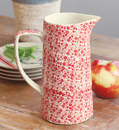 Prairie Rose Farmhouse Pitcher