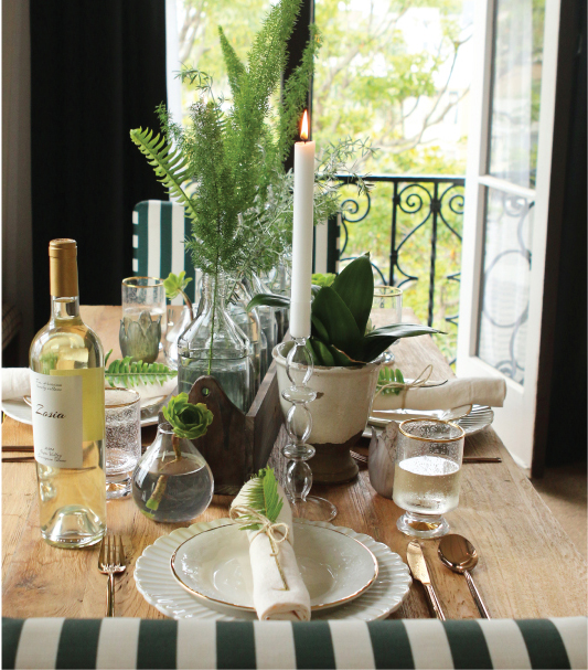 How to Set a Botanical Tablescape 