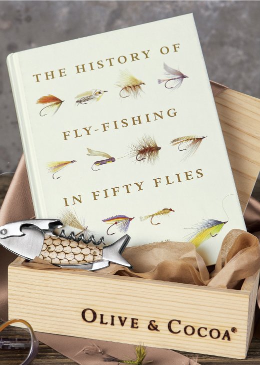 The History Of Fly Fishing Book & Corkscrew