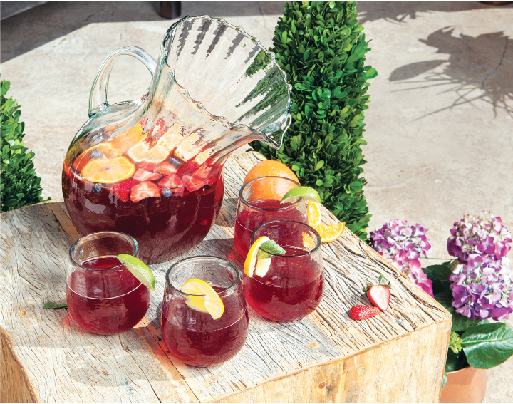 Fruity Fourth of July Sangria: Olive & Cocoa