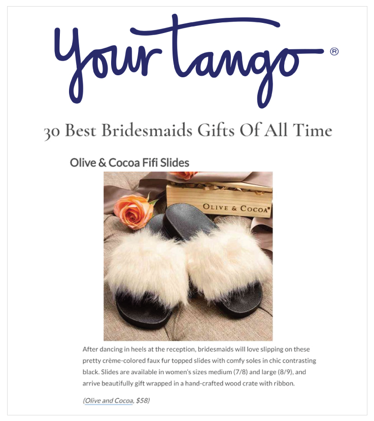 As Seen In YourTango: Olive & Cocoa