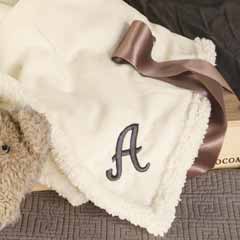 Product Image of Monogrammed Baby Blanket
