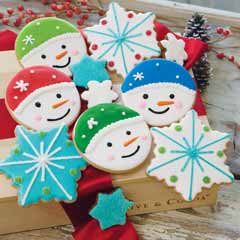 Snowflakes and Friends Cookies