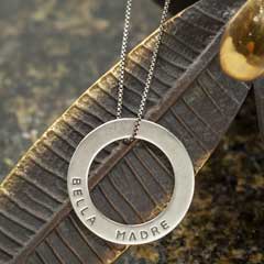 Bella Madre Sterling Silver Necklace