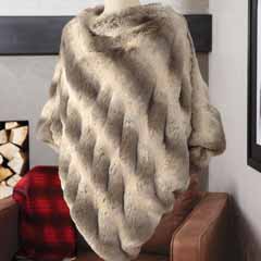 Product Image of Lucerne Faux Fur Poncho