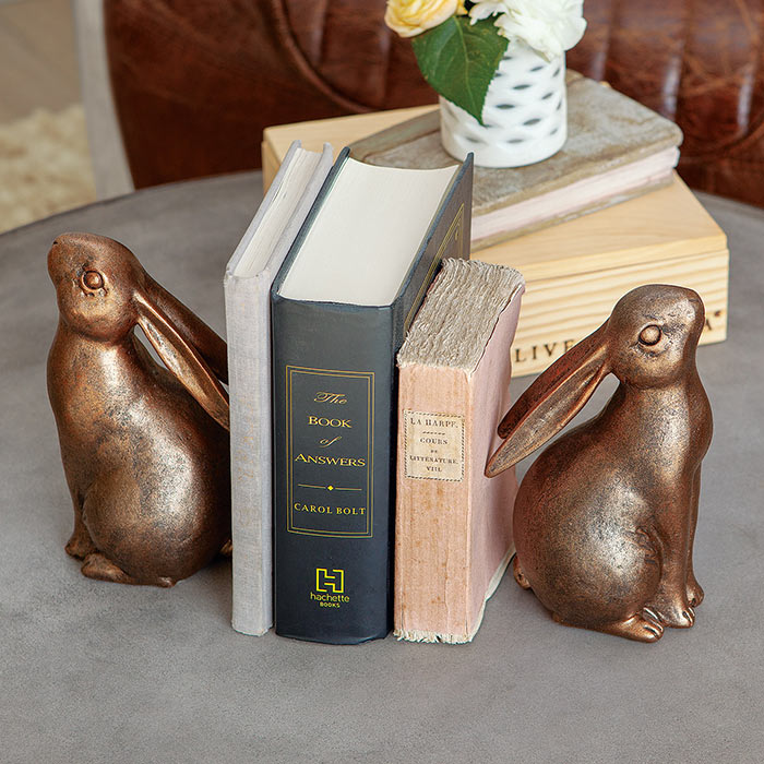 Lapin Bookends