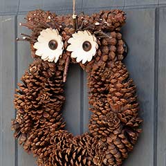Little Hoot Owl Wreath