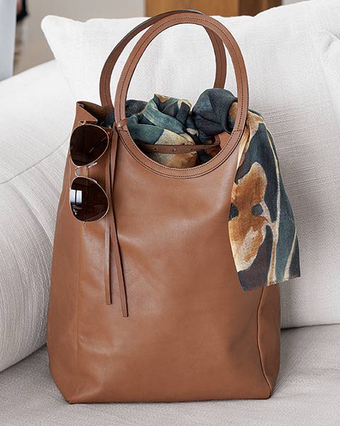Cirque Leather Tote