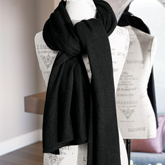 Product Image of Classic Black Cashmere Scarf