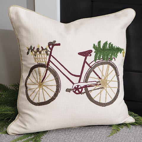 Evergreen Ride-along Pillow