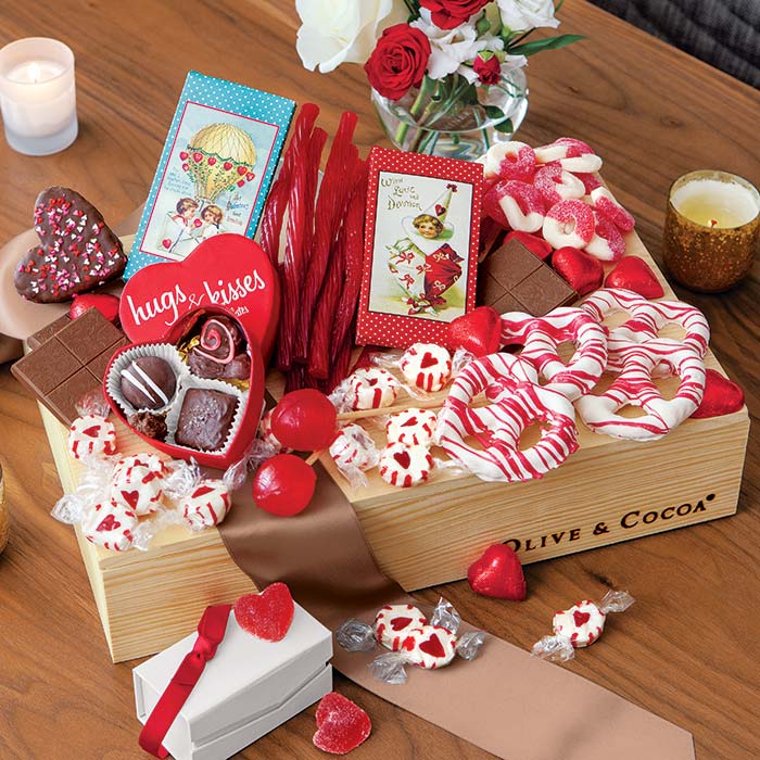 Vintage Valentine Goodie Crate