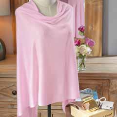 Product Image of Pink Bamboo Poncho