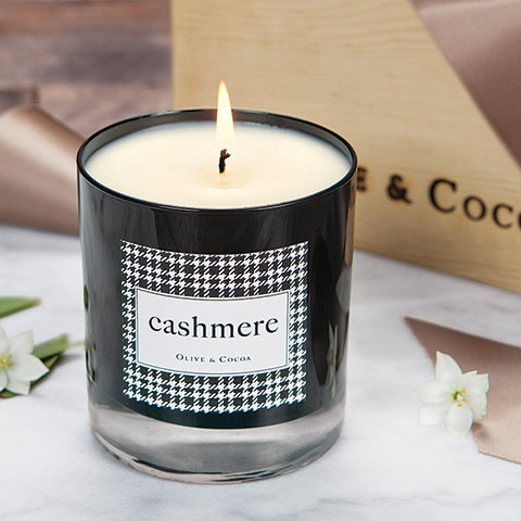 Olive & Cocoa Cashmere Candle
