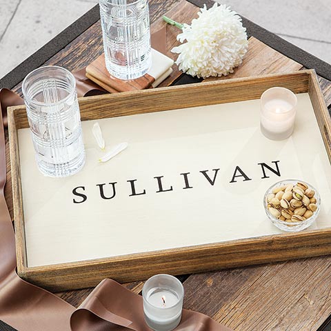 Classic Personalized Tray