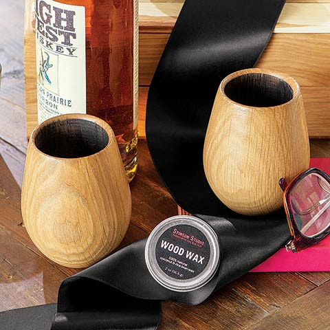 Whiskey Charred Oak Tumblers