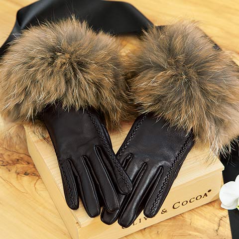 Noir Lambskin Gloves
