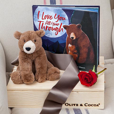 "I Love You" Bear & Storybook