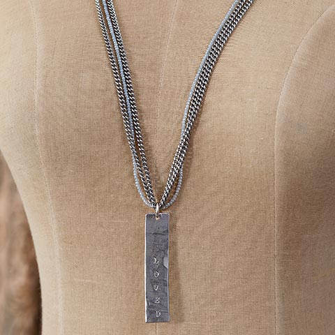 Moonstruck "Loved" Necklace