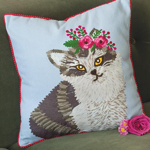 Princess Kitty Pillow