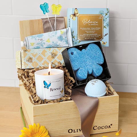 Butterfly Spa Crate